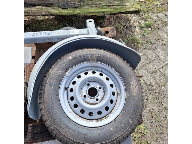 Aanhangeras met 2x wiel wap, wag 085 l - afbeelding 11 van  12