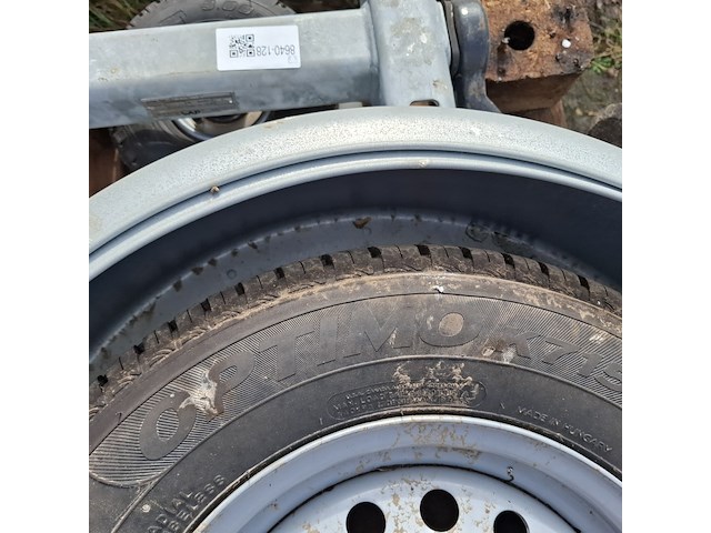 Aanhangeras met 2x wiel wap, wag 085 l - afbeelding 12 van  12