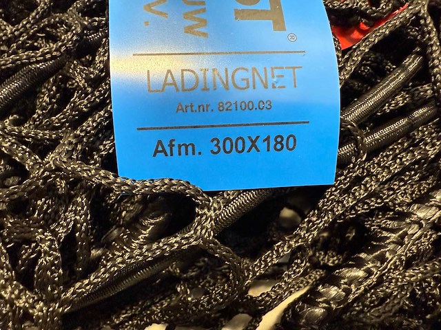 Aanhangernet - 300 x 180 cm - elastisch - afdeknet aanhanger - afbeelding 3 van  3