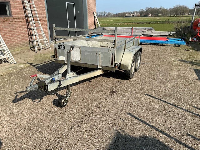 Aanhangwagen 2 asser - afbeelding 1 van  8