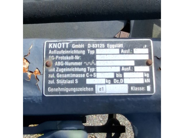 Aanhangwagen, aarding, 99200 - afbeelding 2 van  13