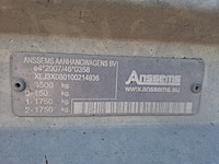 Aanhangwagen, anssems, ksx2 c1 3500-305x178, 2018 - afbeelding 15 van  18