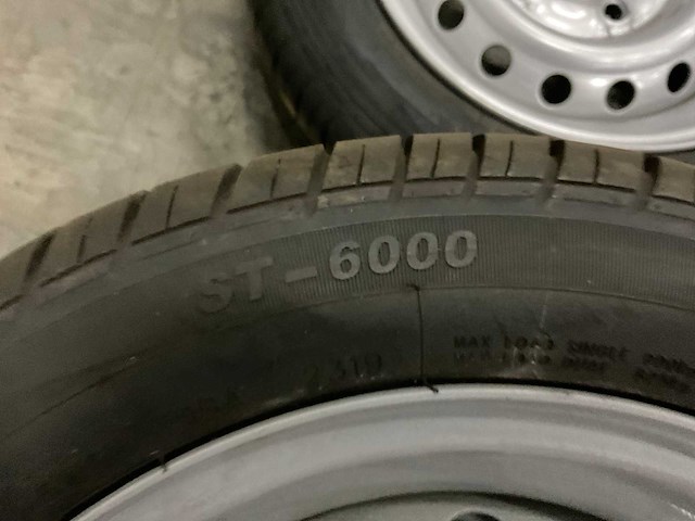 Aanhangwagen band met velg (4x) - afbeelding 6 van  8