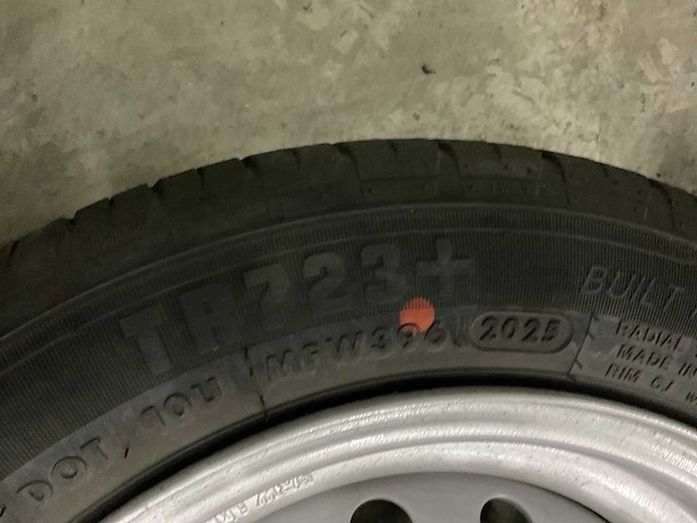 Aanhangwagen band met velg (4x) - afbeelding 8 van  8