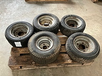 Aanhangwagen band met velg (5x) - afbeelding 1 van  6