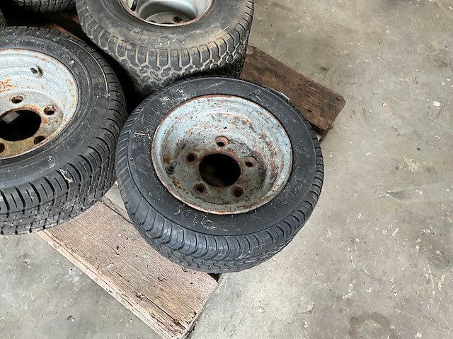 Aanhangwagen band met velg (5x) - afbeelding 2 van  6