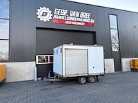 Aanhangwagen bcw d22 2016 met schroefcompressor unit - afbeelding 1 van  1
