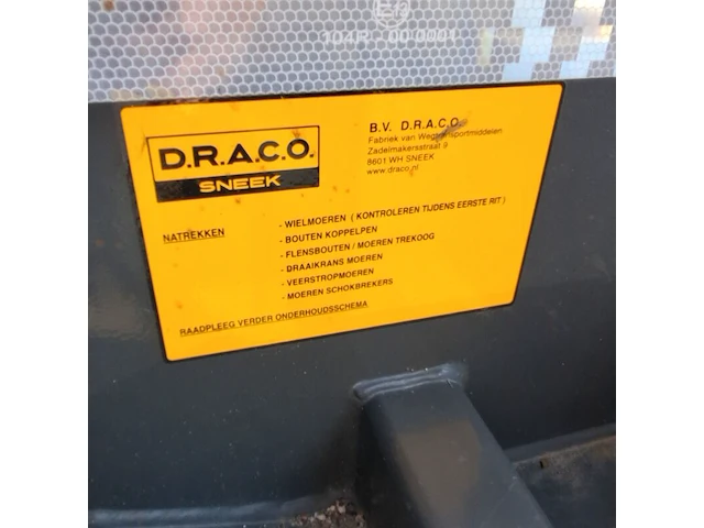 Aanhangwagen, draco, acs 327, 2017 - afbeelding 19 van  23