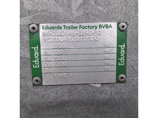 Aanhangwagen, eduard, p4, 2020 - afbeelding 8 van  21
