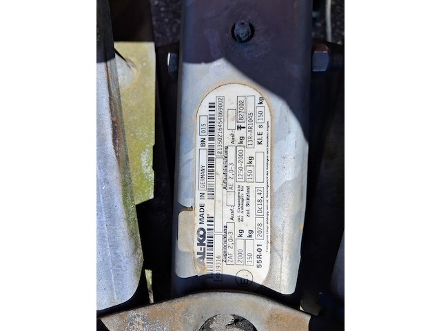 Aanhangwagen, hapert, al2000, 2000 - afbeelding 3 van  20