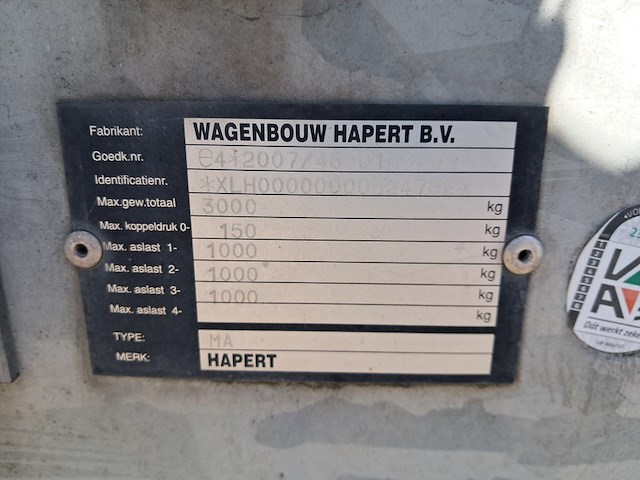 Aanhangwagen, hapert, ma , 2019 - afbeelding 23 van  23