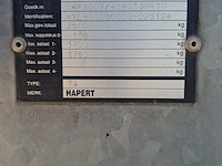 Aanhangwagen, hapert, ta c44b 302, 2017 - afbeelding 12 van  16