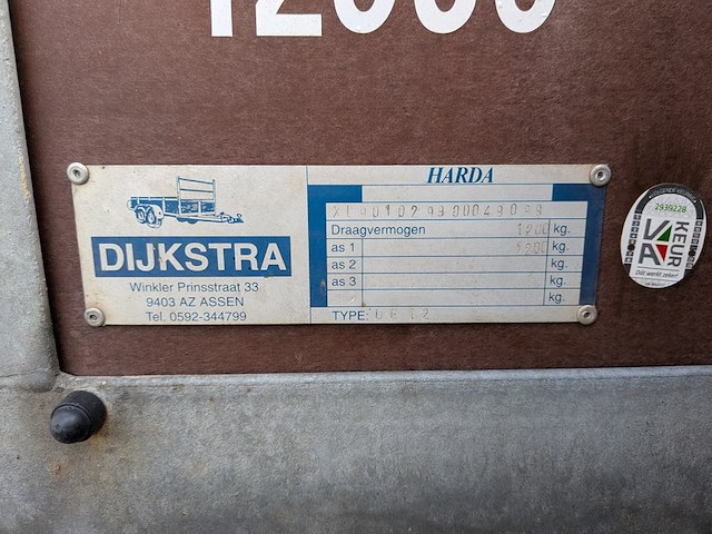 Aanhangwagen, harda, de 12, 2001 - afbeelding 10 van  19