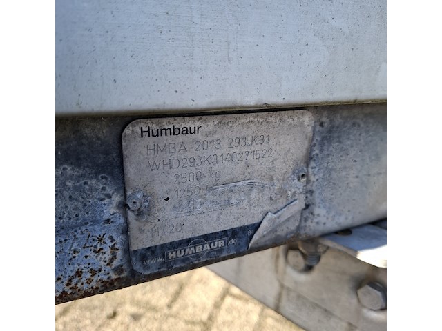 Aanhangwagen, humbaur, 2004 - afbeelding 5 van  15