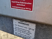 Aanhangwagen, humbaur, 2004 - afbeelding 15 van  15