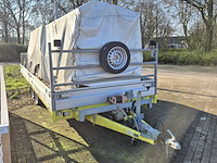 Aanhangwagen, hydraulisch kiepbaar met olieschermen, hapert, g2700