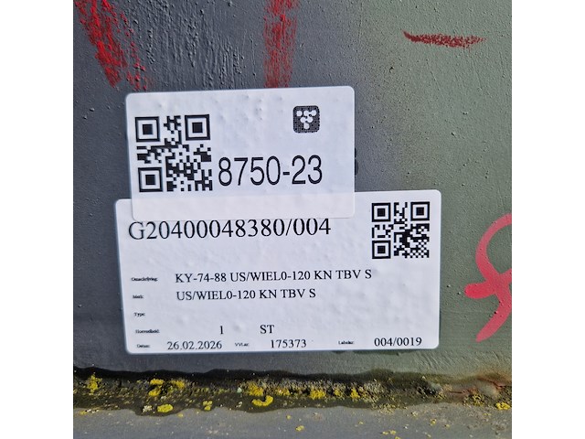 Aanhangwagen , koegel, ahw, 15kn, ad, 1994, ky-74-88 - afbeelding 36 van  41