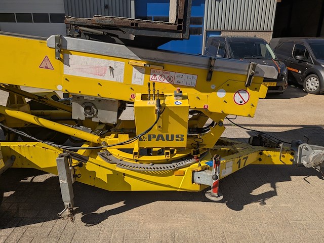 Aanhangwagen ladderlift, hermann paus, 37wh, 2015 - afbeelding 5 van  46