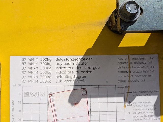 Aanhangwagen ladderlift, hermann paus, 37wh, 2015 - afbeelding 18 van  46
