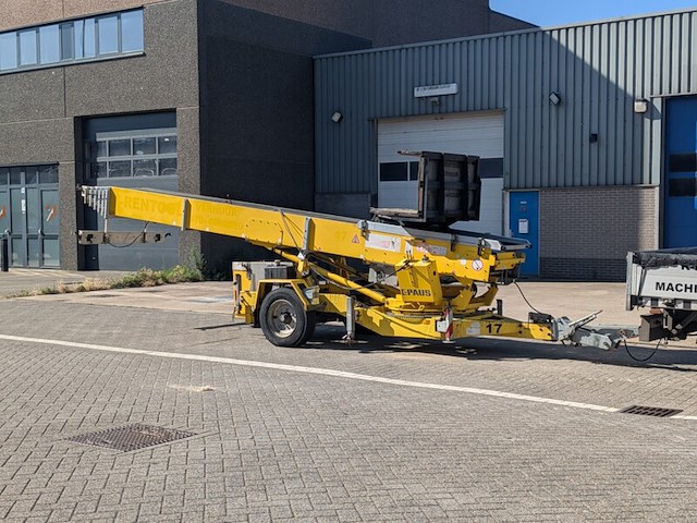 Aanhangwagen ladderlift, hermann paus, 37wh, 2015 - afbeelding 43 van  46