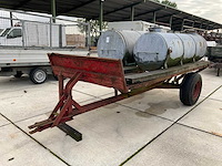 Aanhangwagen met 2x watertank - afbeelding 1 van  11
