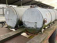 Aanhangwagen met 2x watertank - afbeelding 9 van  11