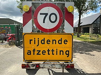 Aanhangwagen met actiebord / verkeersbord - afbeelding 10 van  15