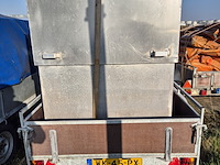Aanhangwagen met bak en olieschermen, vawe, 2000 - afbeelding 2 van  11