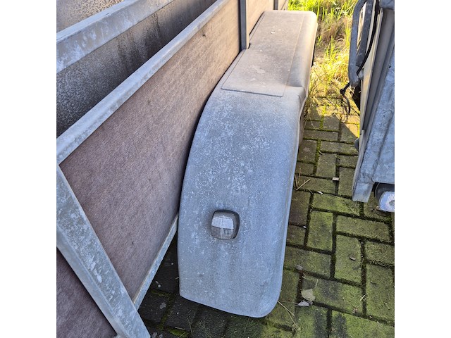 Aanhangwagen met bak en olieschermen, vawe, 2000 - afbeelding 3 van  11