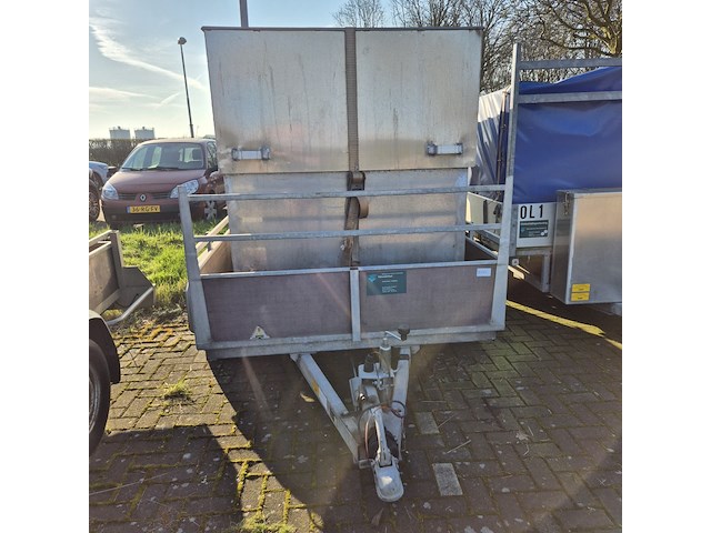 Aanhangwagen met bak en olieschermen, vawe, 2000 - afbeelding 4 van  11