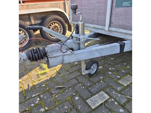 Aanhangwagen met bak en olieschermen, vawe, 2000 - afbeelding 7 van  11