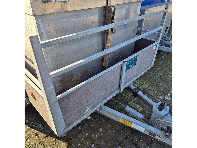 Aanhangwagen met bak en olieschermen, vawe, 2000 - afbeelding 9 van  11