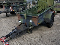 Aanhangwagen met huif, aarding, 2017