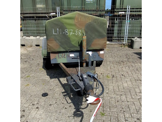 Aanhangwagen met huif, aarding, 99200 - afbeelding 2 van  7
