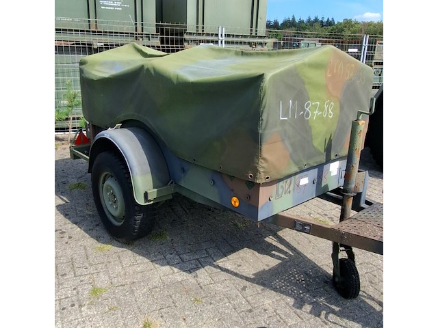 Aanhangwagen met huif, aarding, 99200 - afbeelding 3 van  7