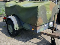 Aanhangwagen met huif, aarding, 99200 - afbeelding 3 van  7