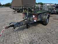 Aanhangwagen met huif, gemco, 2017