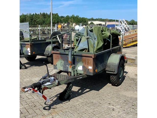 Aanhangwagen met huif, gemco, 2074 - afbeelding 1 van  14