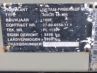 Aanhangwagen met huif & laadklep, netam fruehauf, ancr 10-105, 1989 - afbeelding 7 van  22