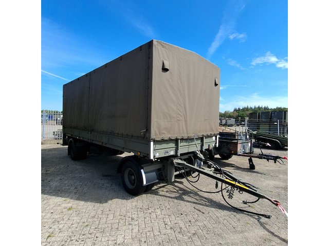 Aanhangwagen met huif & laadklep, netam fruehauf, ancr 10-105, 1989 - afbeelding 16 van  22