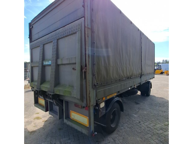 Aanhangwagen met huif & laadklep, netam fruehauf, ancr 10-105, 1989 - afbeelding 17 van  22