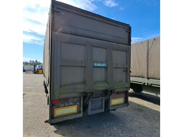 Aanhangwagen met huif & laadklep, netam fruehauf, ancr 10-105, 1989 - afbeelding 18 van  22