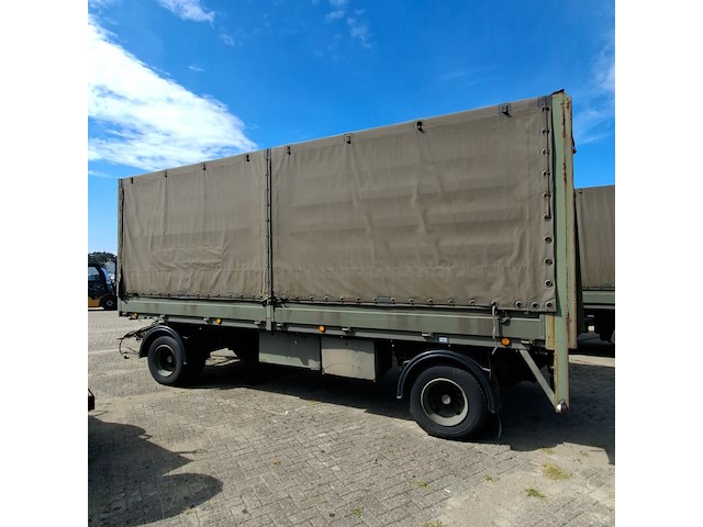 Aanhangwagen met huif & laadklep, netam fruehauf, ancr 10-105, 1989 - afbeelding 19 van  22