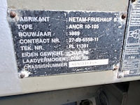 Aanhangwagen met huif, netam fruehauf, ancr 10-105, 1989 - afbeelding 15 van  25