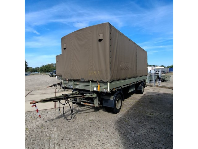 Aanhangwagen met huif, netam fruehauf, ancr 10-105, 1989 - afbeelding 1 van  20