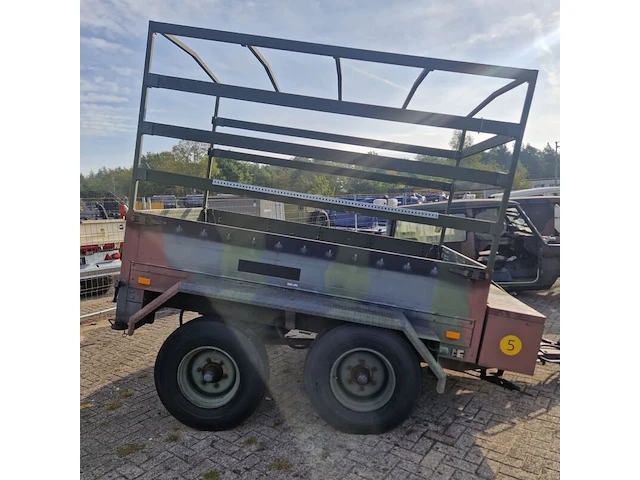 Aanhangwagen met huif, saris, 25knad, 1993 - afbeelding 10 van  15