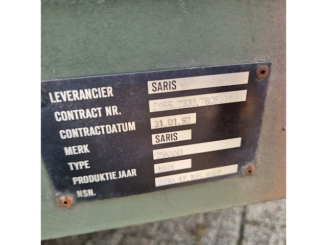 Aanhangwagen met huif, saris, 25knad, 1993 - afbeelding 12 van  15