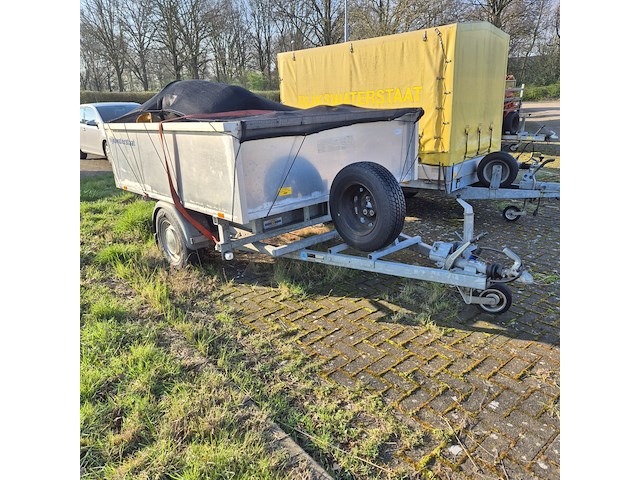Aanhangwagen met oliebestrijdingsmateriaal, anssems, a-s 1300, 1989 - afbeelding 1 van  13