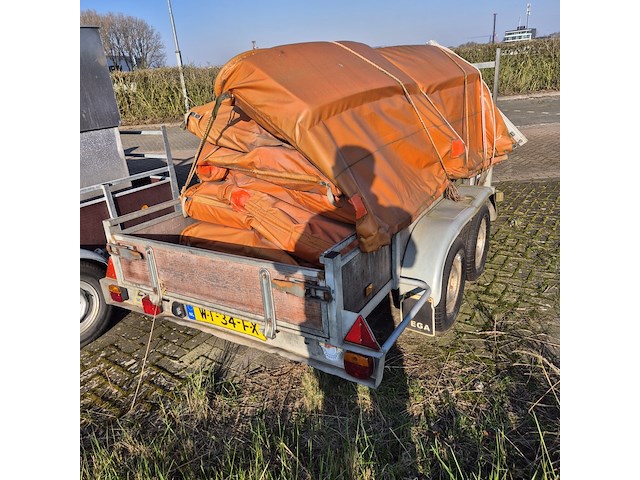 Aanhangwagen met olieschermen, van weel, vw 2001 - afbeelding 2 van  13