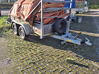 Aanhangwagen met olieschermen, van weel, vw 2001